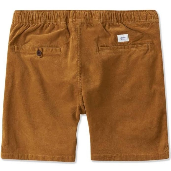 Katin Shorts Katin Trail Corduroy Shorts In Brass Brown Color